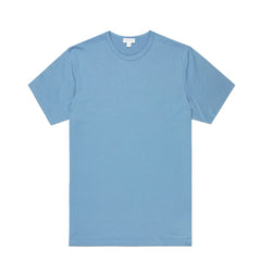Sunspel SS Classic T-Shirt Airforce Blue