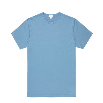Sunspel SS Classic T-Shirt Airforce Blue