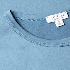 Sunspel SS Classic T-Shirt Airforce Blue