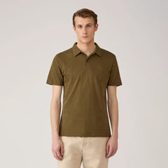 Sunspel S/S Riviera Polo Loden Green