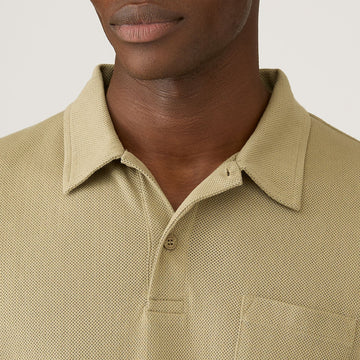 Sunspel SS Riviera Polo Shirt Pistachio