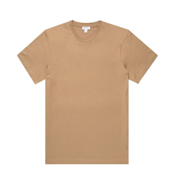 Sunspel S/S Riviera T-Shirt Dark Beige