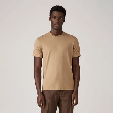 Sunspel S/S Riviera T-Shirt Dark Beige