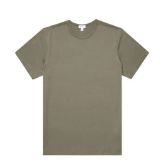 Sunspel SS Riviera T-Shirt Khaki