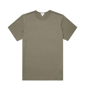 Sunspel SS Riviera T-Shirt Khaki