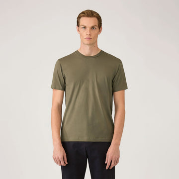 Sunspel SS Riviera T-Shirt Khaki