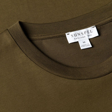 Sunspel S/S Riviera T-Shirt Loden Green