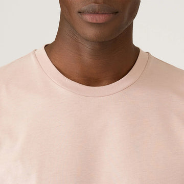 Sunspel SS Riviera T-Shirt Pale Pink
