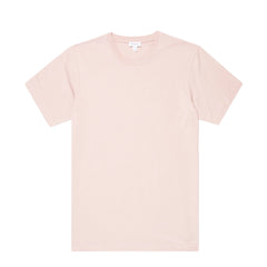 Sunspel SS Riviera T-Shirt Pale Pink