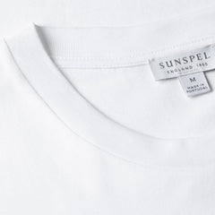 Sunspel SS Riviera T-Shirt White