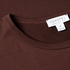 Sunspel S/S Classic T-Shirt Bakelite - Parasol Store
