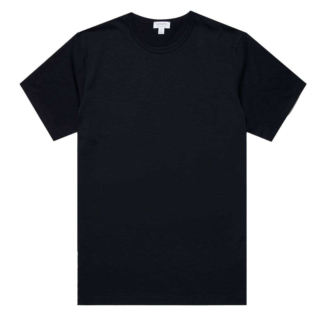 Sunspel S/S Crew Neck Tee Midnight Navy - Parasol Store