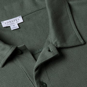 Sunspel S/S Riviera Polo Dark Green - Parasol Store