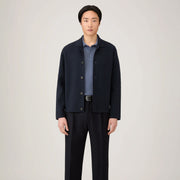 Sunspel S/S Riviera Polo Selvedge Blue - Parasol Store