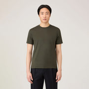 Sunspel S/S Riviera T-Shirt Dark Green - Parasol Store
