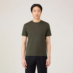 Sunspel S/S Riviera T-Shirt Dark Green - Parasol Store