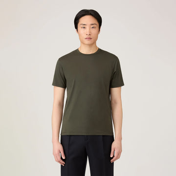 Sunspel S/S Riviera T-Shirt Dark Green - Parasol Store