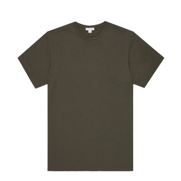 Sunspel S/S Riviera T-Shirt Dark Green - Parasol Store