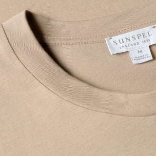 Sunspel S/S Riviera T-Shirt Mink - Parasol Store