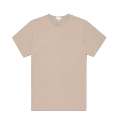 Sunspel S/S Riviera T-Shirt Mink - Parasol Store
