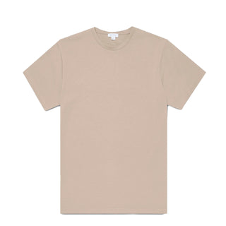 Sunspel S/S Riviera T-Shirt Mink - Parasol Store
