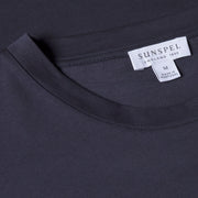 Sunspel S/S Riviera T-Shirt Navy - Parasol Store