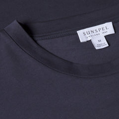 Sunspel S/S Riviera T-Shirt Navy - Parasol Store