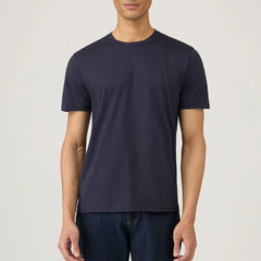 Sunspel S/S Riviera T-Shirt Navy - Parasol Store