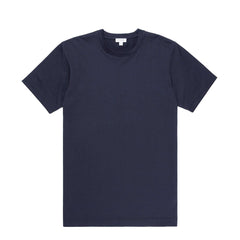 Sunspel S/S Riviera T-Shirt Navy - Parasol Store