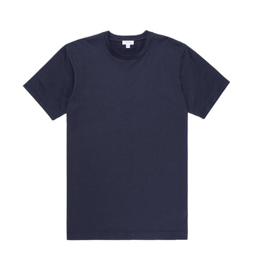 Sunspel S/S Riviera T-Shirt Navy - Parasol Store