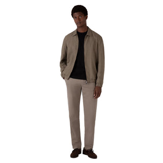 Sunspel Slim Fit Chino Reg Leg Dark Stone - Parasol Store