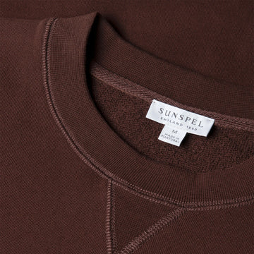 Sunspel Sweatshirt Truffle - Parasol Store