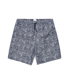 Sunspel Swim Shorts Navy Tropics Print - Parasol Store