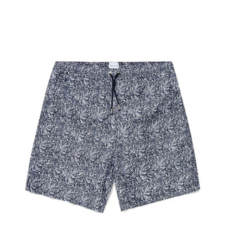 Sunspel Swim Shorts Navy Tropics Print