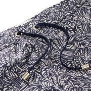 Sunspel Swim Shorts Navy Tropics Print