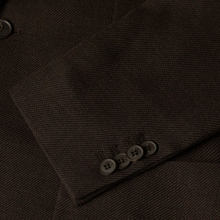 Sunspel Textured Wool Blazer Truffle - Parasol Store