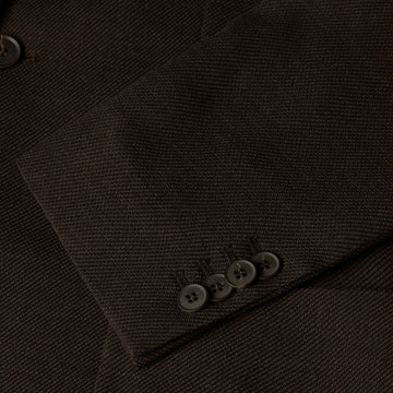 Sunspel Textured Wool Blazer Truffle - Parasol Store