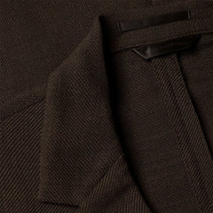 Sunspel Textured Wool Blazer Truffle - Parasol Store