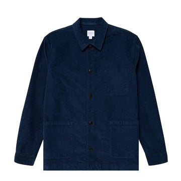 Sunspel Twin Pocket Jacket Ink Blue