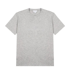 Sunspel Womens Boy Fit T-Shirt Grey Melange - Parasol Store