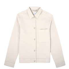 Sunspel Womens Chore Jacket Chalk - Parasol Store