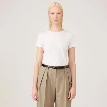 Sunspel Womens Classic T-Shirt Pistachio