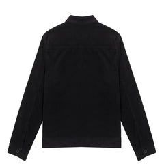Sunspel Womens Corduroy Boxy Jacket Black - Parasol Store