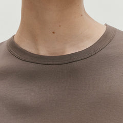 Sunspel Womens Everyday L/S T-Shirt Dark Cedar