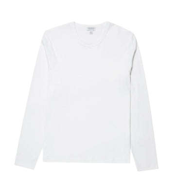 Sunspel Womens Everyday L/S T-Shirt White