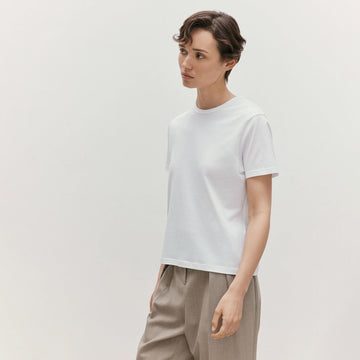Sunspel Womens Everyday T-Shirt White