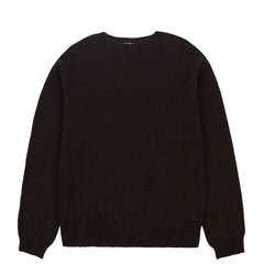 Sunspel Womens Lambswool Crew Truffle - Parasol Store