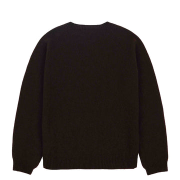 Sunspel Womens Lambswool Crew Truffle