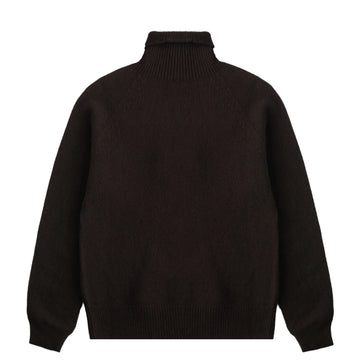 Sunspel Womens Lambswool Funnel Truffle