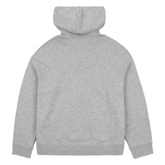 Sunspel Womens Loopback Hoody Grey Melange - Parasol Store